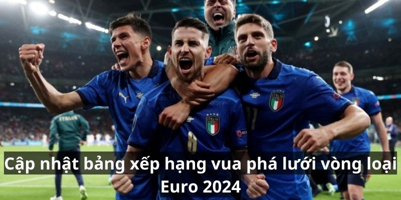Cập nhật bảng xếp hạng vua phá lưới vòng loại Euro 2024